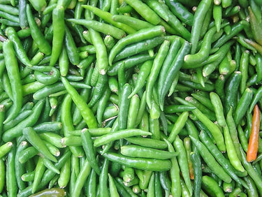 25 Organic KOREAN Dark GREEN PEPPER Lady Han Hot Chili Long Red Capsicum Annuum Seeds